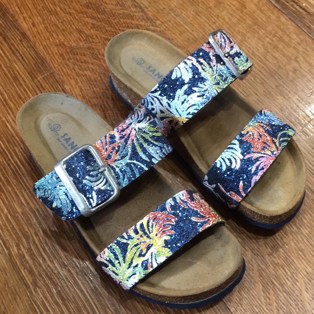 Sanosan sparkly sandals size 36